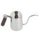 thumbnail image 5 of Cafetera portátil de acero inoxidable de 700 ml con pico de cuello de cisne largo, hervidor de café para uso doméstico o en cafeterías, color plateado, 700 ml, 5 of 14