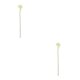 thumbnail image 3 of Ramo Billuyoard artesanal de lirios artificiales blancos 20 piezas, 3 of 6
