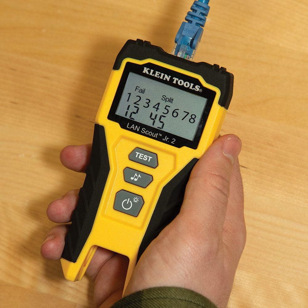 Klein Tools Ethernet Cable Tester Set Lan Scout Jr Cable Tester Rj45 Remote