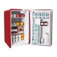 thumbnail image 2 of Magic Chef 3.2 cu. ft. Retro Mini Refrigerator in Red, without Freezer in Red, 2 of 14