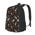 thumbnail image 1 of Fotbe Pirate Skulls Mochila para Hombre y Mujer - Tela Oxford 600D Resistente - Mochila Impermeable de Gran Capacidad para Escuela, Viajes y Senderismo, 1 of 6
