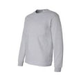 thumbnail image 3 of Gildan - 6 Pack T-Shirt for Men Made with 6 Oz./yd² 90/10 Cotton/Polyester | Sport Grey Long Sleeve Comfortable Tee - S Size, 3 of 5
