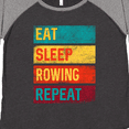 thumbnail image 4 of Inktastic Eat Sleep Rowing Repeat Women's Plus Size T-Shirt, 4 of 5