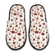 thumbnail image 1 of Fotbe Red Mushroom Pantuflas Peludas para Mujer con Estampado, Zapatillas de Peluche, Zapatos de Invierno para Casa, Uso Interior y Exterior-Medium, 1 of 8