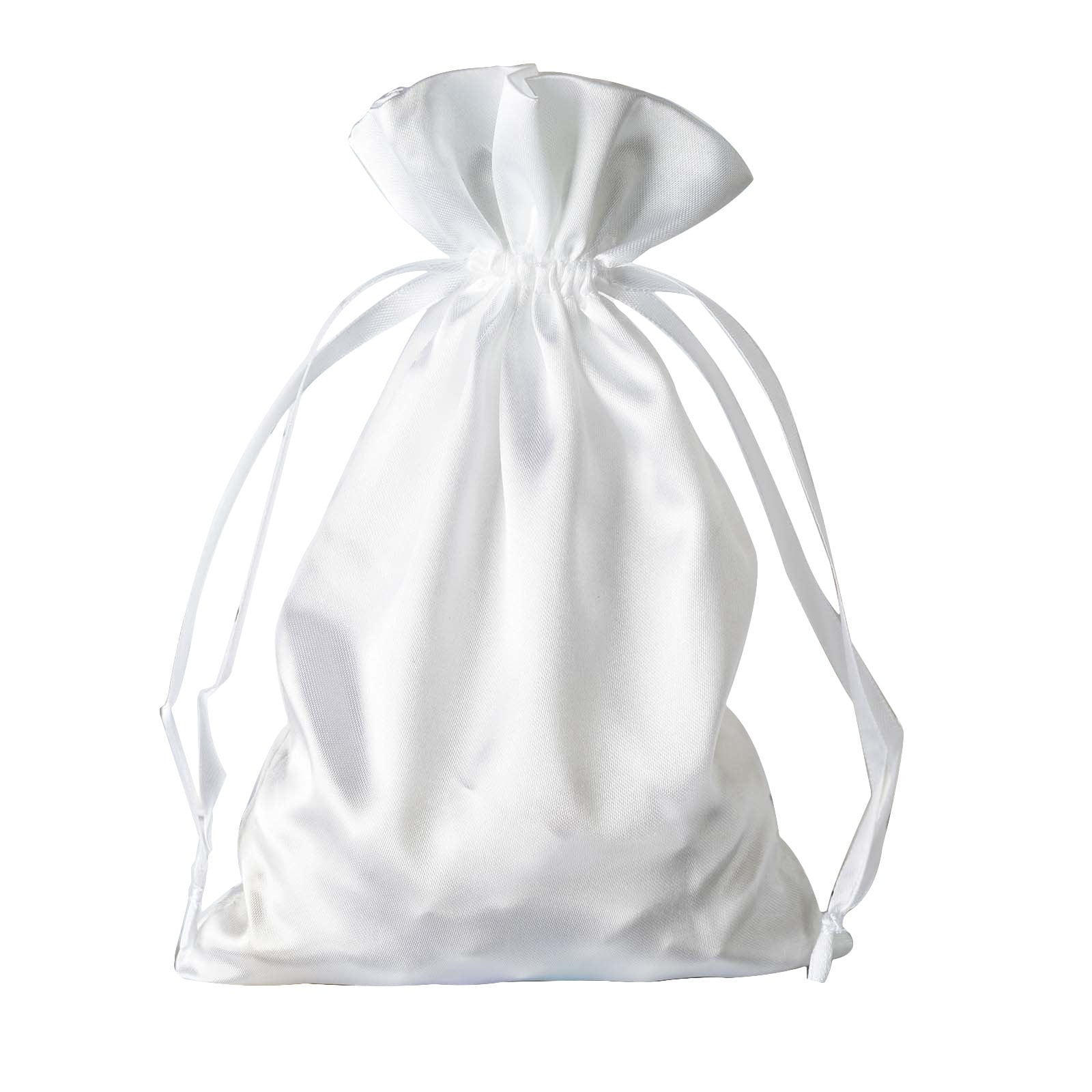 Efavormart 12PCS Satin Gift Bag Drawstring Pouch for Wedding Party