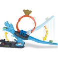 thumbnail image 2 of Hot Wheels City T-Rex Dinosaur Chomp-Down Track Set with a Huge Loop & 1:64 Scale Toy Car for Age 3 - 5, 2 of 6