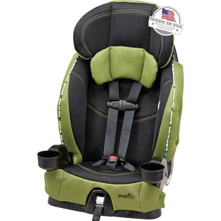 Evenflo Chase LX Harness Booster Car Seat, Laguna