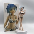 thumbnail image 2 of Re: Zero Life In A Different World From Zero Anime Ram Rem Bikini Ver. Pvc Action Figure 22cm, 2 of 5