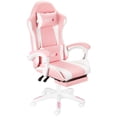 thumbnail image 1 of Silla Gamer Ergonómica Vidita GX2000 Rosa Reclinable con Reposapiés 130kg, 1 of 8