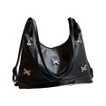thumbnail image 4 of Bolso de hombro para mujer, cartera, bolso de mano de gran capacidad, bolso de moda para vacaciones Negro, 4 of 9