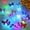 glittering-20pcs, variant on 3D LED Butterfly Night Lights, 20Pcs Single and Double Butterfly Decoration Light, Glowing Flash Wall Stickers Light for Bedroom, Garden, Backyard, Party, Lawn, Living Room Decor