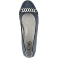 thumbnail image 4 of CLIFFS BY WHITE MOUNTAIN Charmed Womens Ballet Flat 11 Navy/Smooth, 4 of 6