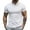ZWhite11, variant on Mens Polo Shirts Summer Short Sleeved Trendy And Fashionable Color Blocking Collar Holiday Wear