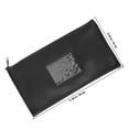 thumbnail image 2 of FONWILYO Multifunctional Bank Deposit Wallet with Zipper for Cash Bills Receipt Storage Office Essentials, 2 of 6