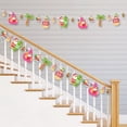 thumbnail image 4 of Big Dot of Happiness Tropical Christmas - Beach Santa Holiday Party DIY Decorations - Clothespin Garland Banner - 44 Pc, 4 of 9