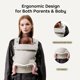 thumbnail image 3 of Portabebé bc babycare CocoonGo Ergonómico 3.2-20 kg Beige, 3 of 7