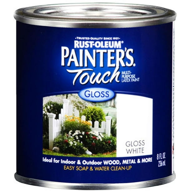 RustOleum Painters Touch Ultra Cover Indoor and Outdoor Gloss White