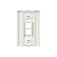 thumbnail image 3 of Tripp Lite Single-Gang 2-Port Universal Keystone Wall Plate, Cat5/6/6a, USB, HDMI, DisplayPort, RCA, White (N080-102), 3 of 4