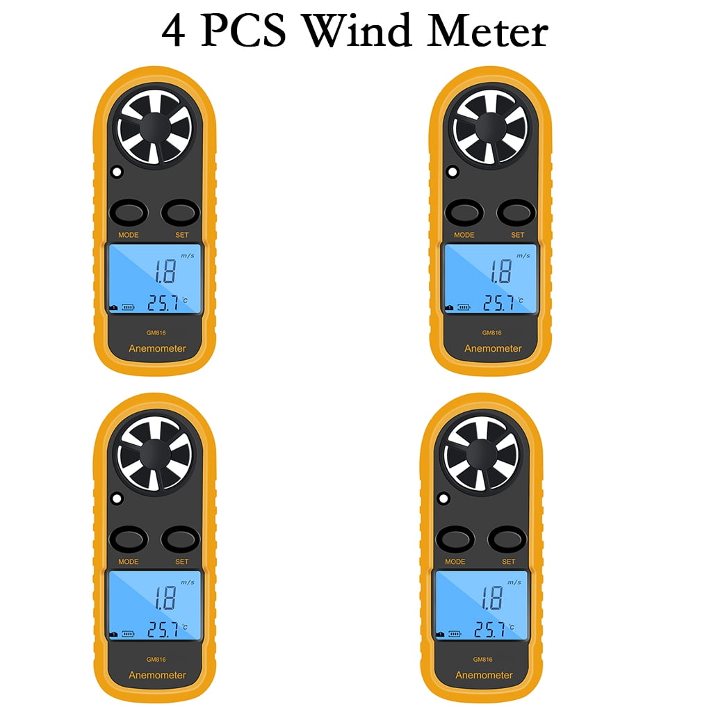 Anemometers Airflow & Air Quality High Precision Accuracy 5 2℃ High