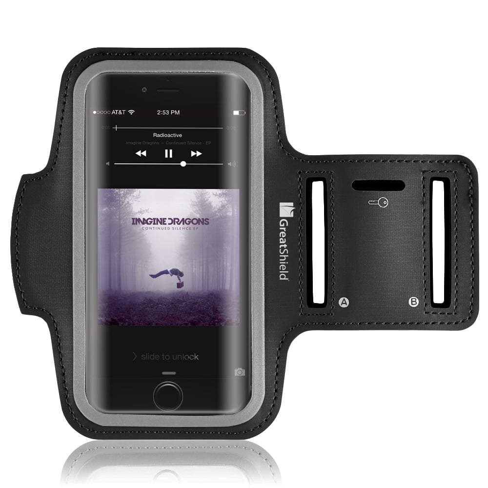 iPhone 8 Armband, GreatShield FIT Neoprene Stretchable