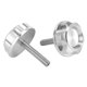thumbnail image 1 of 2pcs Motorcycle Handlebar CNC Screw Plug Aluminium Alloy Fit for Honda Z50J MONKEY DAX CT70 Z50R 50Silver, 1 of 5