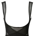 thumbnail image 5 of MRULIC shapewear for women tummy control Women Slimming Tank Top Shaper Body Wear Tummy Control Seamless Vest Black + L, 5 of 7