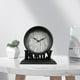 thumbnail image 3 of Reloj de mesa fácil de leer, sin tictac, decorativo, silencioso, para mesita de noche. Estilo A, 3 of 8