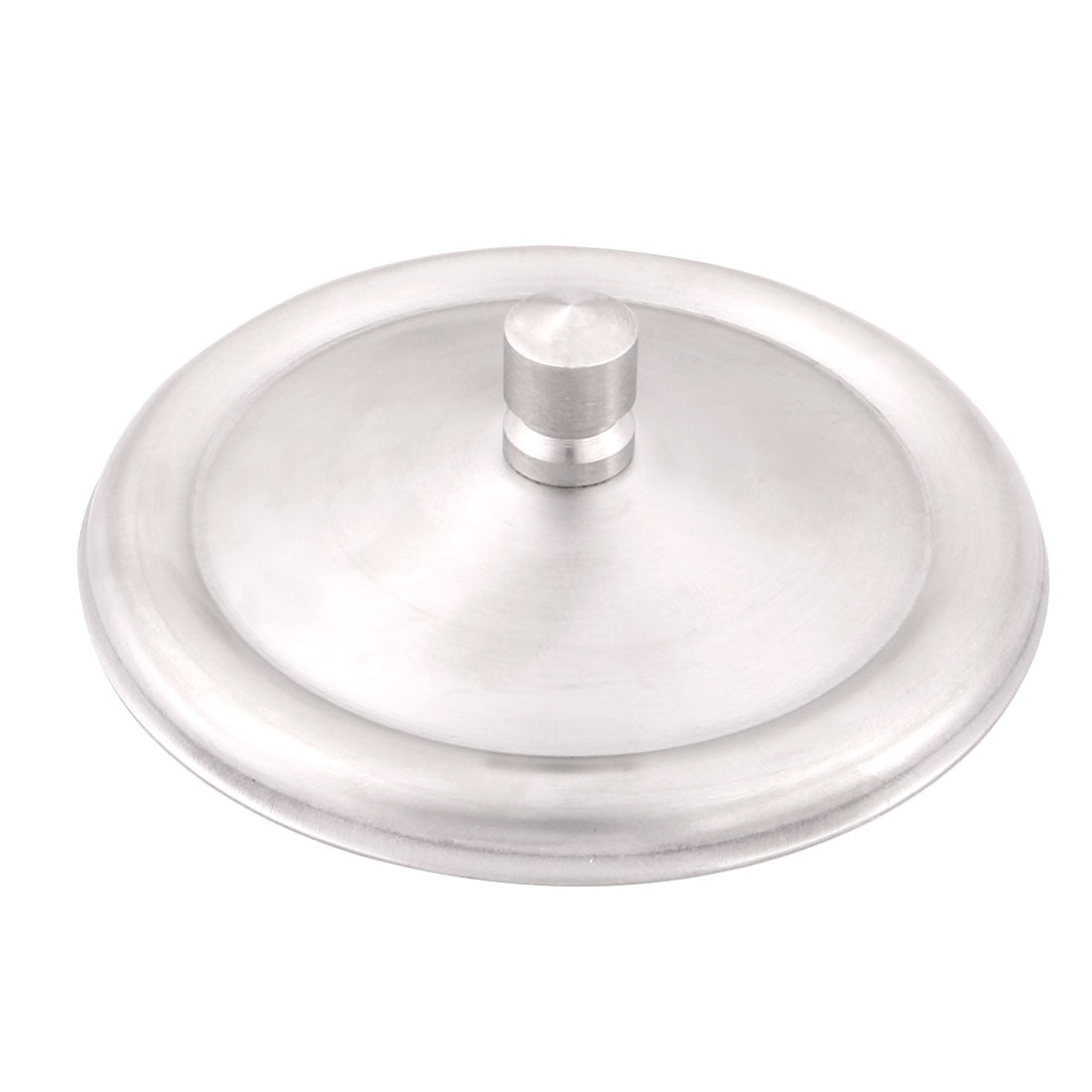 Stainless Steel 10.5cm Dia Round Shape Airtight Drink Mug Cup Lid Cover 