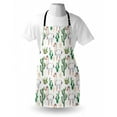 thumbnail image 3 of Cactus Apron Hot South Desert Plant Cactus Pattern with Camel Animal Modern Colored Image Print, Unisex Kitchen Bib Apron with Adjustable Neck for Cooking Baking Gardening, Multicolor, by Ambesonne, 3 of 3