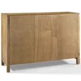 thumbnail image 2 of Crosley Furniture Roots Wood 2 Drawer Wine Rack Buffet in Natural, 2 of 14