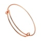 thumbnail image 5 of Brazalete expandible sweethay de Metal estilo Simple Oro rosa 2Conjunto, 5 of 6