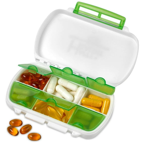 MEDca Pill Box - Water-Proof Medicine Pill Holder Case a BPA Free Daily