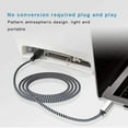 thumbnail image 6 of RHEA- Moswag Usb B To C Printer Cable 6.6Ft, Nylon Braided 6.6Ft/2M, Black, 6 of 6