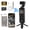Gunmetal, variant on Ourlife 4K Pocket Gimbal Camera for Vlogging, 64MP Autofocus Camera with Face Tracking, Touchscreen, WiFi, 64GB Card, White