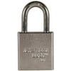 American Lock Keyed Padlock, 3/4 in,Rectangle,Silver A5200