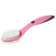 Ms Pedicure Smoothy Groovy 2 In 1 Foot Brush Pumice By Paris Presents - 4 Ea