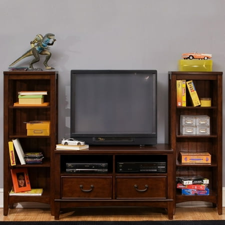 Liberty Chelsea Square - Liberty Furniture Chelsea Square Media Bookcase Unit