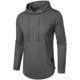 thumbnail image 1 of pstuiky camisas de manga larga para hombre, Sudadera con capucha y blusa de manga larga lisa informal para hombre Tops casuales para hombres l, 1 of 9