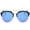 Black/Ultramarine, variant on Dasein Semi Rimless Polarized Sunglasses Women Men Retro Sunglasses