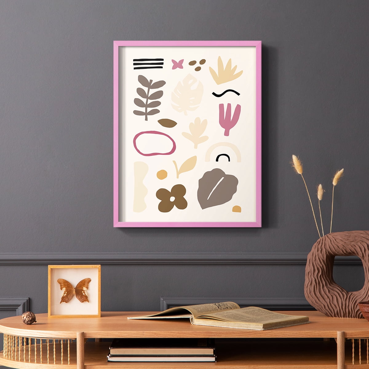 Matisse CCXL in Solid Wood 8 x 10 Framed Print