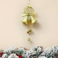 thumbnail image 5 of Christmas Cow Bells for Decoration 9.4in Christmas Tree Hanging Decoration Accessories Santa Claus Bells Christmas Gift Hanging Decoration, 5 of 6