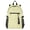 Pale Yellow White Polka Dot, variant on JIALIOU 14" Laptop Backpack Waterproof Airline Approved Stylish Casual Daypack for Travel Business College Work, Pink Yellow Polka Dot