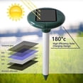 thumbnail image 3 of Repelente solar ultrasónico TANGJMXG 2 piezas de topo solar Control de topos, 3 of 5
