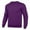 Purple, variant on Linfrsh Unisex Heavy Blend Fleece Casual Fashion Crewneck Sweatshirt Men's Pullover(Purple,M)