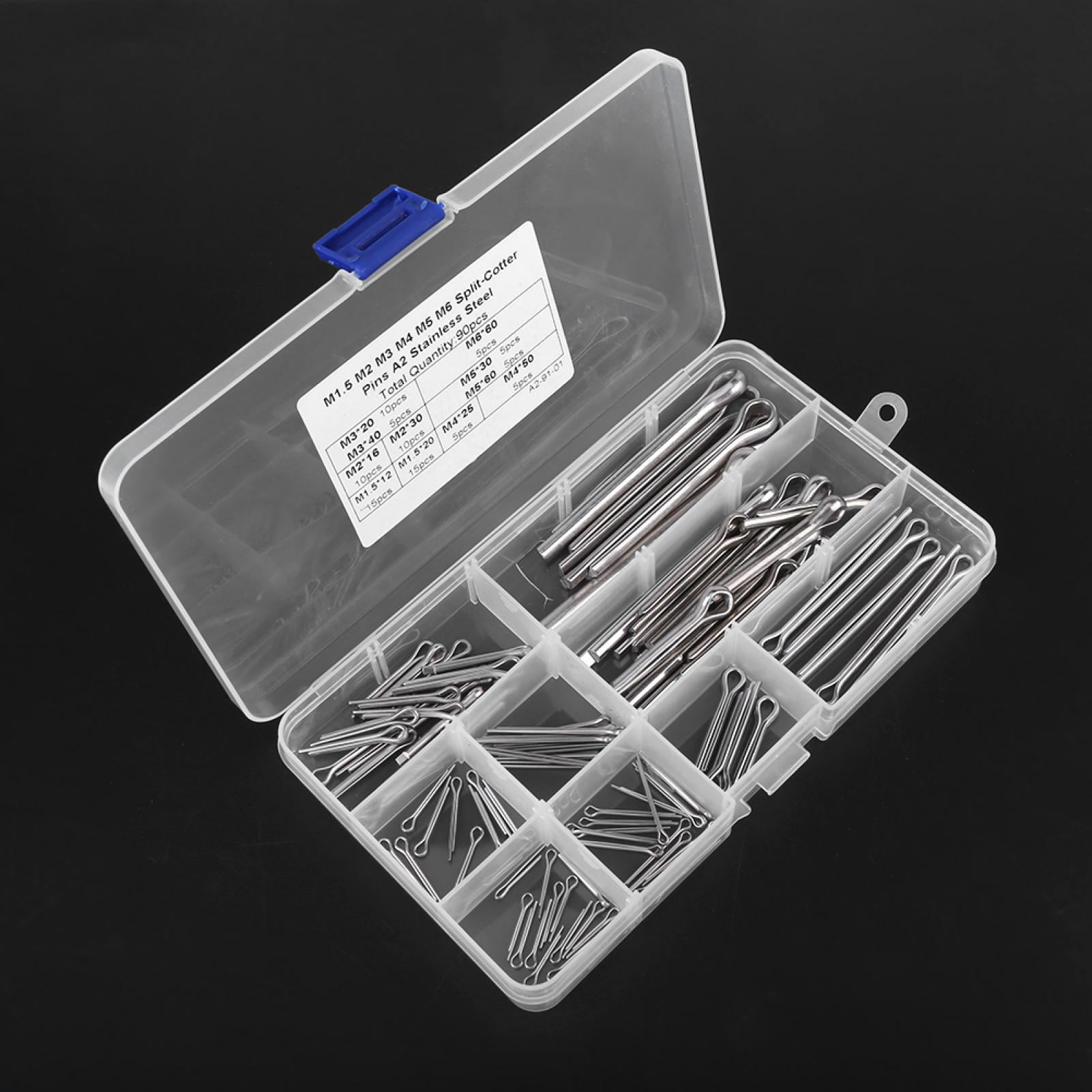Cotter Pins, 11 Kinds Convenient Split Pin Kit For Fastening For