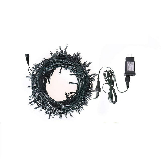 100 LED Christmas Lights Outdoor 10M Clear String Fairys Lights 8Function C