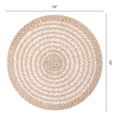thumbnail image 6 of Unique Bargains 6Pcs Farmhouse Hollowed-out Placemats Brown 15" x 15", 6 of 6