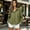 Z1_Army Green, variant on Women Oversized Trench Coat Plaid Lined Lapel Long Sleeve Button Down Casual Crop Jacket Fall Lightweight Trendy Outwear with Pockets Blackish Green M
