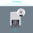 thumbnail image 1 of Date Stamp Free Adjustment Mini Self-inking Portable Notary Stampers Save Places Professional Widely Use Dating Stamps, 1 of 9