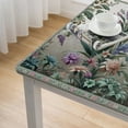 thumbnail image 4 of nygtbtfer  Spring Tablecloth Rectangular, Watercolor Wildflowers Floral Herbs Washable Table Cover for Party Picnic Dinner Decor, 4 of 7